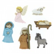 Decorative Buttons - Nativity